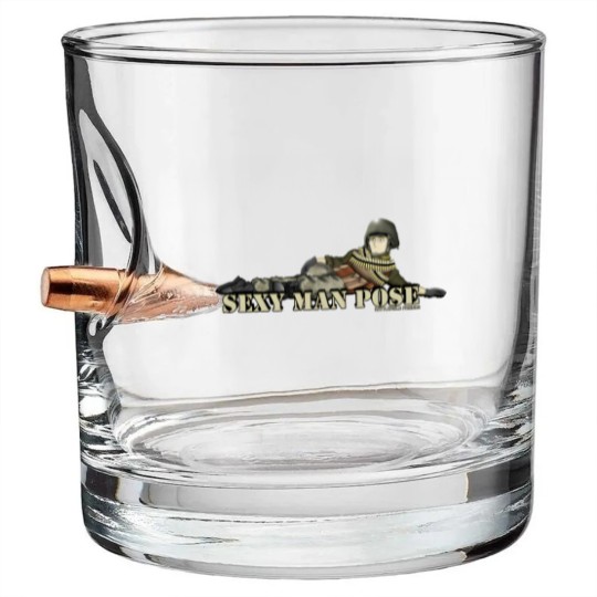 Discover Sexy Man Pose Hank & Jed Bullet Whiskey Glasses