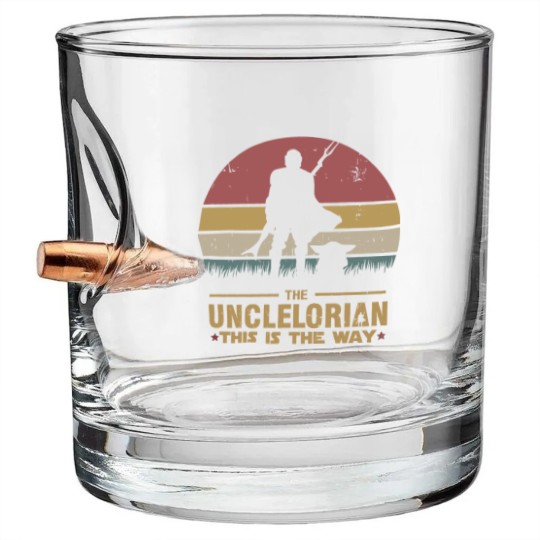 Discover Unclelorian Bullet Whiskey Glasses, Uncle Bullet Whiskey Glasses, Husband Gift, Father's Day Gift