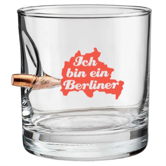 Discover Ich Bin Ein Berliner - Berlin - Germany - JFK Bullet Whiskey Glasses