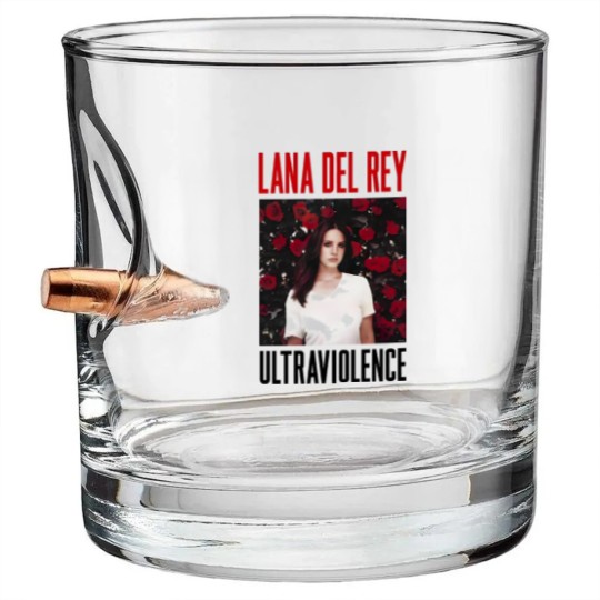 Discover Lana Del Rey Ultraviolence Bullet Whiskey Glasses
