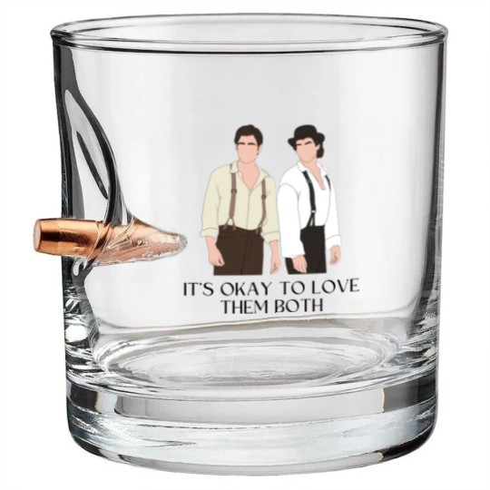 Discover It's okay to love them both - The vampire diaries Bullet Whiskey Glasses | Salvatore Brothers The vampire diaries