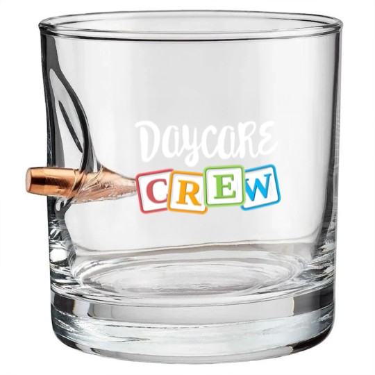 Discover Daycare Crew Childcare Team Squad Provider After Bullet Whiskey Glasses