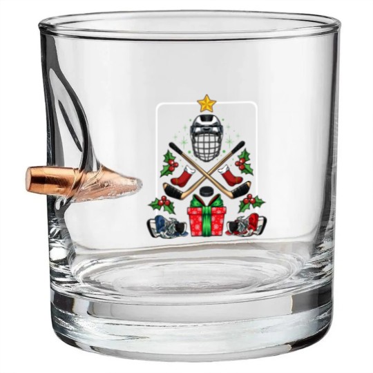 Discover ice hockey Bullet Whiskey Glasses
