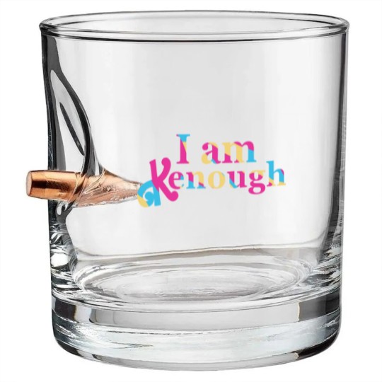 Discover Kenough SelfLove Funny Quote Im Kenough Bullet Whiskey Glasses