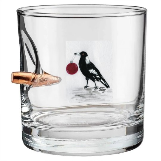Discover Magpie Christmas  Classic Bullet Whiskey Glasses