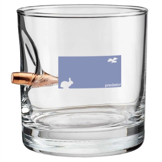Discover Predator and the prey Bullet Whiskey Glasses