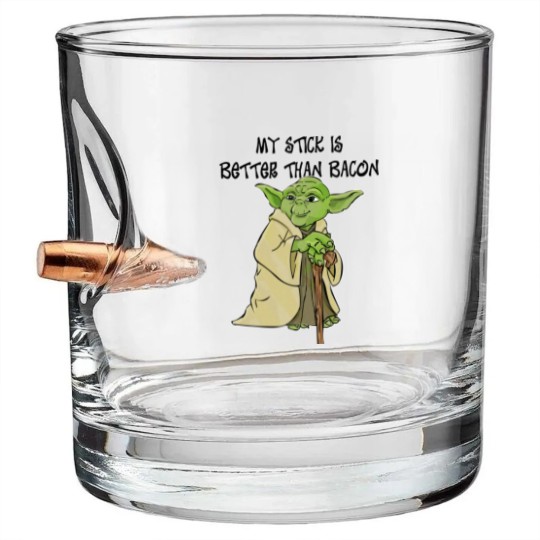 Discover My Stick is Better Than Bacon - Bad Lip Reading Bullet Whiskey Glasses