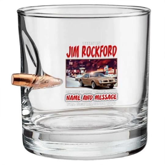Discover The Rockford Files Bullet Whiskey Glasses