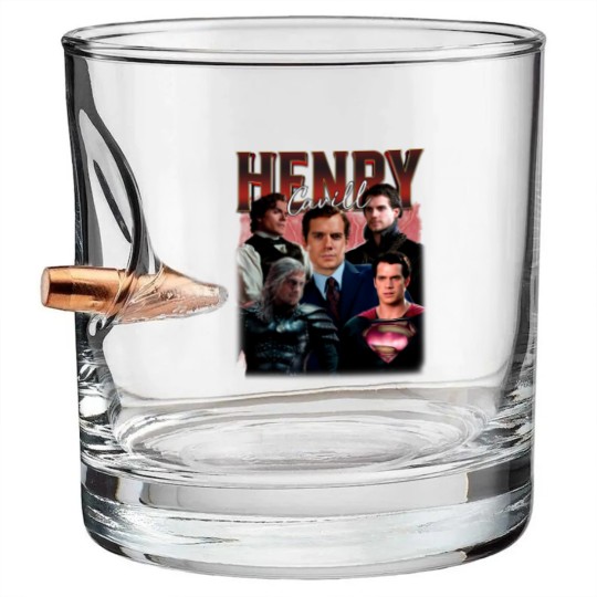 Discover HENRY CAVILL Vintage Bullet Whiskey Glasses, Henry Cavill Homage Bullet Whiskey Glasses, Henry Cavill Fan
