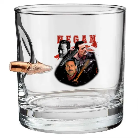 Discover Negan Vintage 90s Unisex Bullet Whiskey Glasses