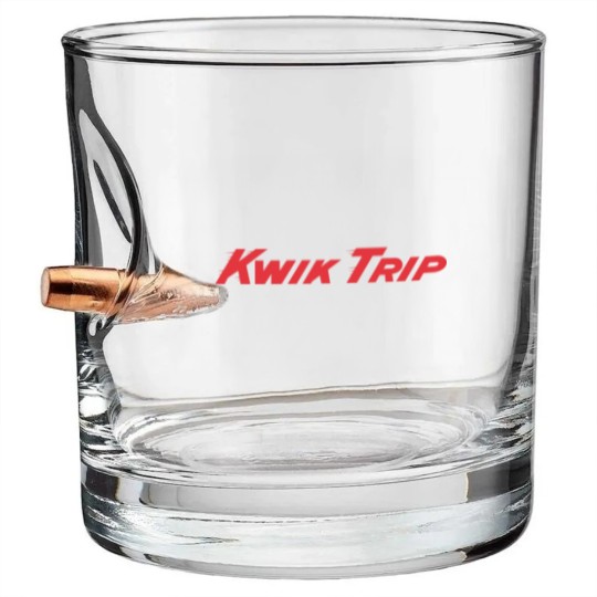 Discover kwik trip Bullet Whiskey Glasses