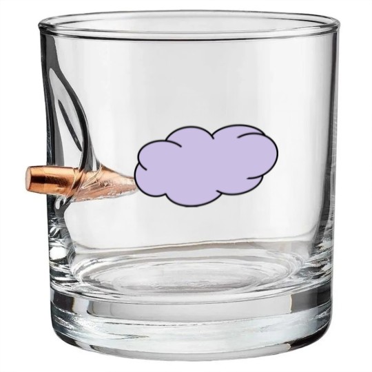 Discover Grey cloud Bullet Whiskey Glasses
