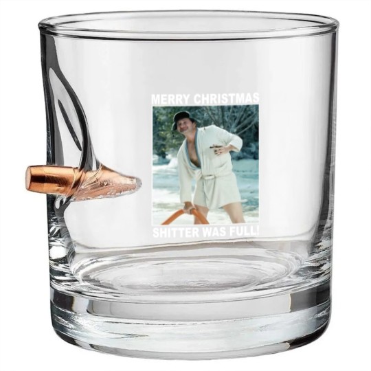 Discover Cousin Eddie Merry Christmas Shitters Full National   Bullet Whiskey Glasses
