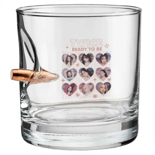 Discover Twice Kpop Bullet Whiskey Glasses, Ready To be Bullet Whiskey Glasses
