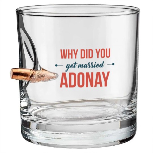 Discover Colombian English - Why did you get married adonay Bullet Whiskey Glasses