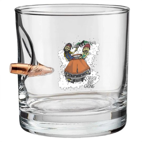 Discover Hollyweed Cheech and Chong Bullet Whiskey Glasses