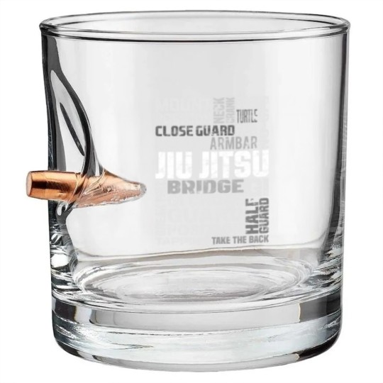 Discover Brazilian Jiu Jitsu MMA Bullet Whiskey Glasses Gift Bullet Whiskey Glasses