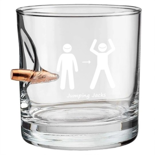 Discover Jumping jacks Bullet Whiskey Glasses