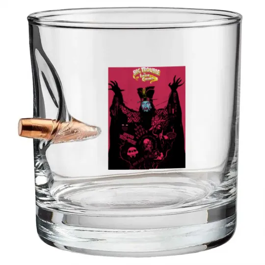 Discover big trouble in little china Bullet Whiskey Glasses