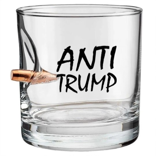 Discover Anti trump Bullet Whiskey Glasses