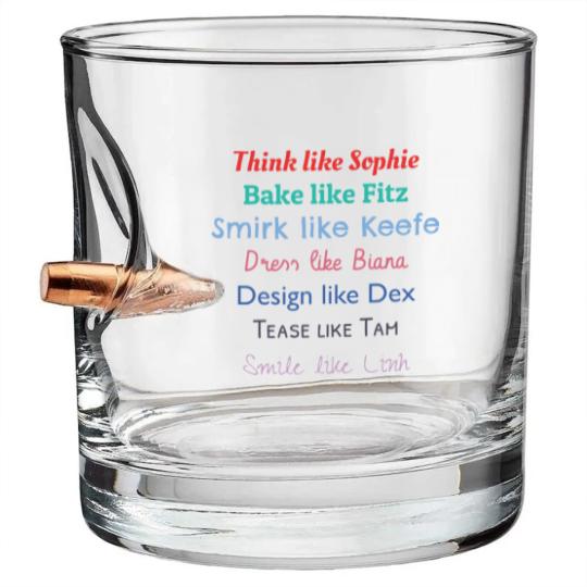 Discover Keeper of the Lost Cities Spectacular Seven Bullet Whiskey Glasses
