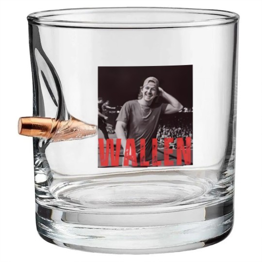 Discover Wallen Bullet Whiskey Glasses, Country Music Bullet Whiskey Glasses, Wallen Country Music Bullet Whiskey Glasses, Country Concert Bullet Whiskey Glasses, Wallen Country Music Bullet Whiskey Glasses