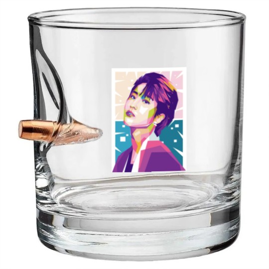 Discover STRAY KIDS HAN Classic Bullet Whiskey Glasses