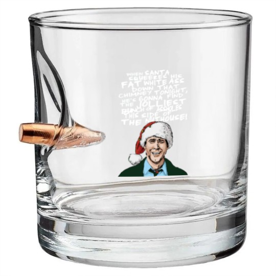 Discover Griswold alternative Christmas card Classic Bullet Whiskey Glasses