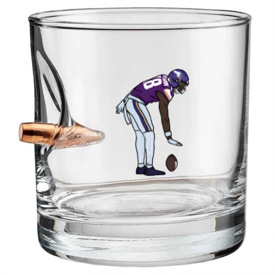 Discover Justin Jefferson Celebration - Justin Jefferson - Bullet Whiskey Glasses