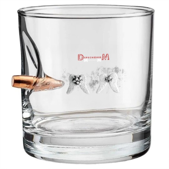 Discover Depeche Mode Memento Mori 2023 Bullet Whiskey Glasses Black Cotton Unisex For Fans