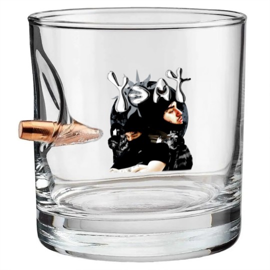 Discover Vintage 90s Bootleg Style Yeat Bullet Whiskey Glasses