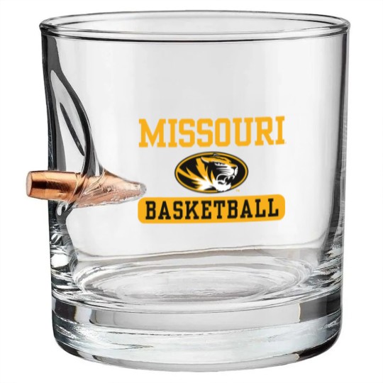 Discover Missouri Tigers Basketball Officially Licensed Bullet Whiskey Glasses