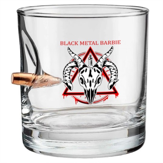 Discover Black Metal Barbie - Black Metal - Bullet Whiskey Glasses