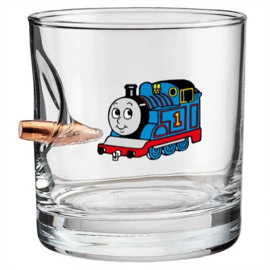Discover Thomas The Tank Engine(4) Bullet Whiskey Glasses