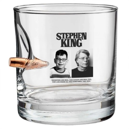 Discover Stephen King - Stephen King - Bullet Whiskey Glasses