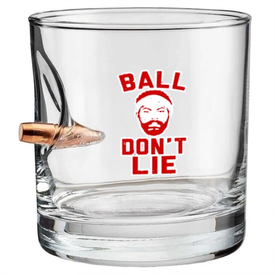 Discover BALL DONT LIE FUNNY RASHEED WALLACE Bullet Whiskey Glasses