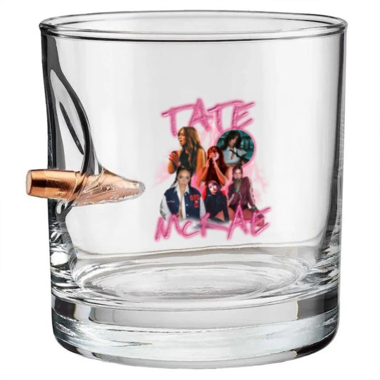 Discover Vintage Tate McRae Bullet Whiskey Glasses, Tate McRae Bootleg Bullet Whiskey Glasses