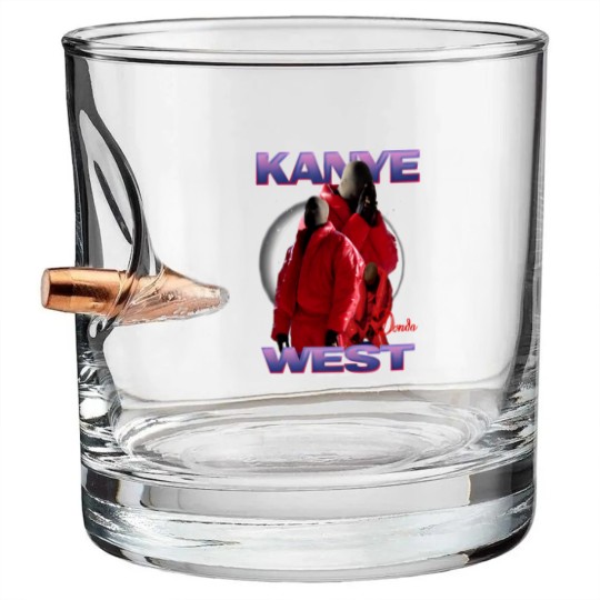 Discover Kanye West Vintage Bullet Whiskey Glasses