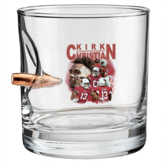 Discover Christian Kirk Bullet Whiskey Glasses Graphic Sport Bullet Whiskey Glasses Player Bullet Whiskey Glasses