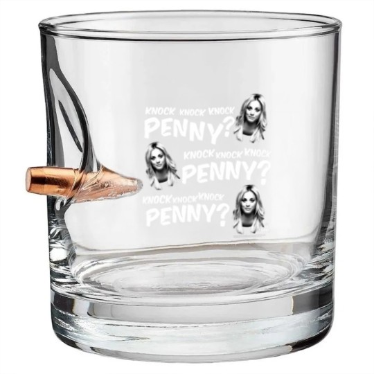 Discover the big bang theory knock knock knock penny t Bullet Whiskey Glasses