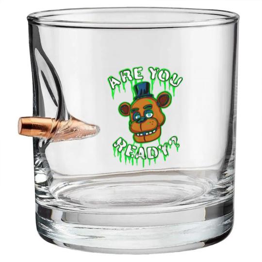 Discover Five Nights at Freddy's Freddy Fazbear's Pizza Bullet Whiskey Glasses