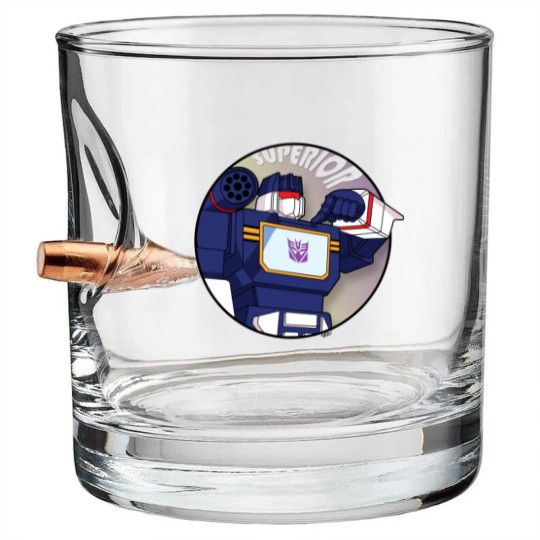 Discover Soundwave Superior Bullet Whiskey Glasses
