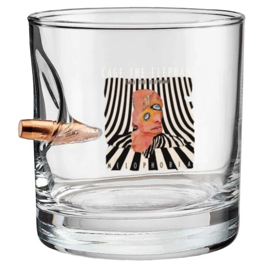 Discover Get Now Women's Cage The Elephant Melophobia Fashion with Pocket Bullet Whiskey Glasses