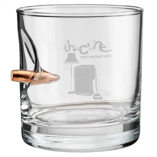 Discover The Cure three imaginary boys Bullet Whiskey Glasses, The Cure Bullet Whiskey Glasses, country music The Cure band Bullet Whiskey Glasses