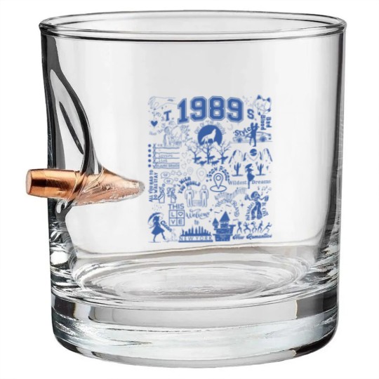 Discover Welcome to New York 1989 Deluxe Version Bullet Whiskey Glasses