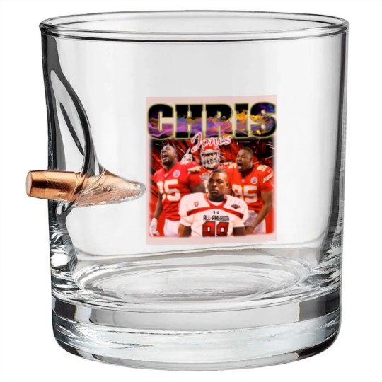Discover Chris Jones Vintage Unisex Bullet Whiskey Glasses