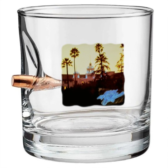 Discover Vintage The Eagles Concert Tour Bullet Whiskey Glasses Hotel California