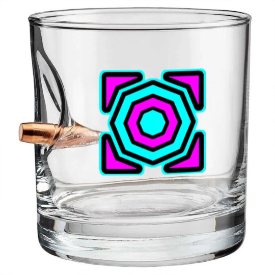 Discover Trusta cube Geometry Dash icon Bullet Whiskey Glasses
