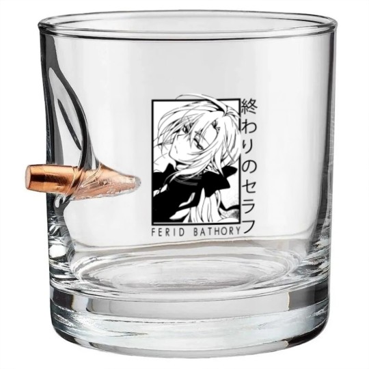 Discover Ferid Bathory - Seraph Of The End - Bullet Whiskey Glasses
