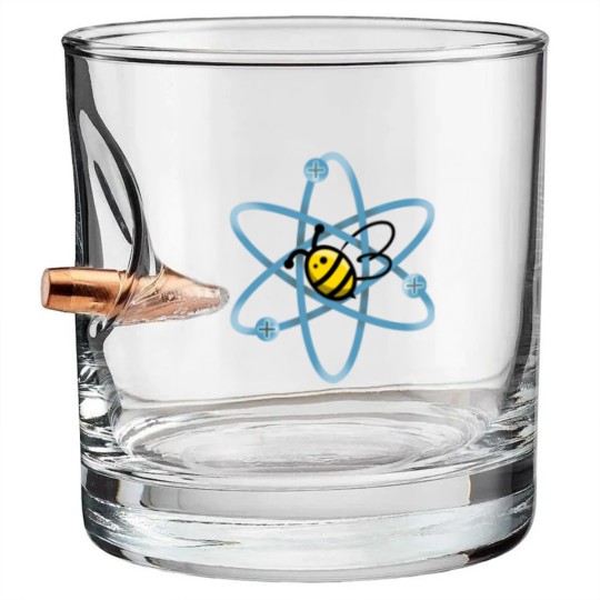 Discover Bee Positive Bullet Whiskey Glasses